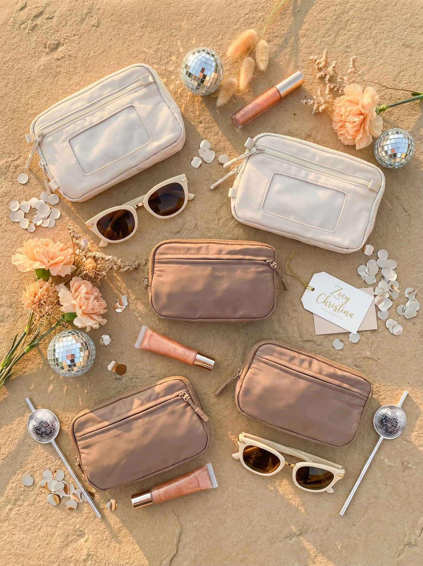 Convertible Crossbody & Wristlet Wallet Bag – 7 Colors | Desert Disco