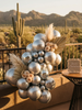Desert Disco Balloon Garland •  Boho Disco Party Backdrop
