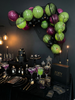 Haunted House Balloon Garland – Gothic & Eerie Halloween Party Supplies