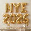 New Year’s Eve Foil Letter Balloon Kits – NYE Party Decor & Countdown Backdrop
