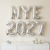 New Year’s Eve Foil Letter Balloon Kits – NYE Party Decor & Countdown Backdrop
