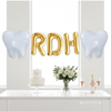 Dental-Themed Party Balloons – Fun Sayings + Tooth Balloons for RDH & Dentist Celebrations