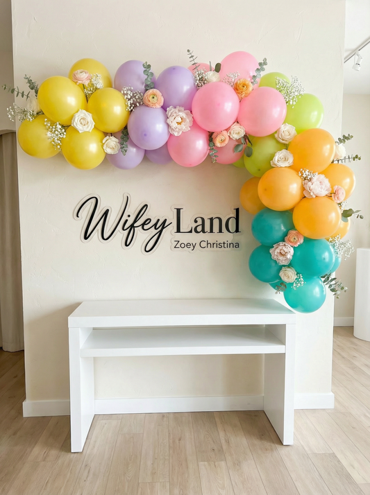Candy themed party decorations - Wifey Land Candy-Themed Balloon Garland Kit – Colorful for Bachelorette, Kids’ Birthdays, Baby Showers