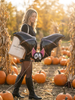 Cute & Whimsical Bat Party Decoration - Halloween Foil Balloon