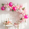 Blush Bubbles Balloon Garland Kit – Pink, White & Pearl Tones | Elegant Party Backdrop for Baby Showers, Birthdays & Bridal Events