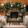 Outdoor Adventure Balloon Garland – Rustic Camping-Themed Party Arch for Bachelorette & Birthdays