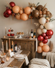 Candy Apple Balloon Garland Kit – Fall & Autumn Party Decor