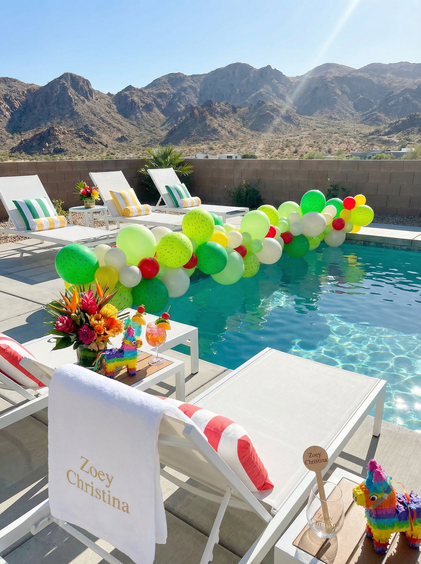 Desert Bloom Balloon Garland Kit – Cactus-Themed Green Party Decor