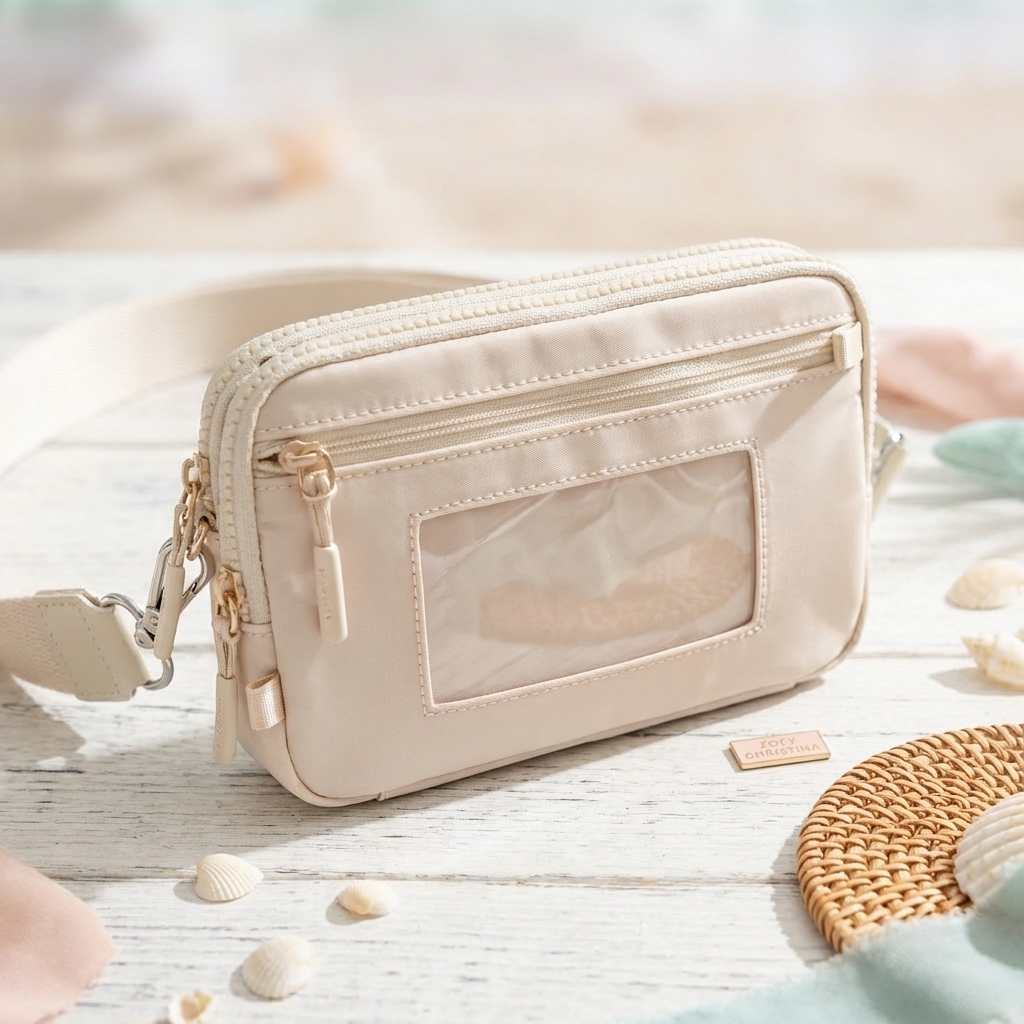 Convertible Crossbody & Wristlet Wallet Bag – 7 Colors | 2-Zipper Purse with Card Slots, Phone Holder & Adjustable Strap