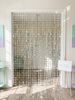 Disco Ball Foil Party Curtains – 6.5’ x 3.4’ (2 Pack) | 70s Party Backdrop