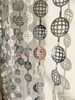 Disco Ball Foil Party Curtains – 6.5’ x 3.4’ (2 Pack) | 70s Party Backdrop
