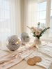 Disco Ball Foil Balloons – 14” Retro Party & Bachelorette Decor