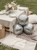 Disco Ball Foil Balloons – 14” Retro Party & Bachelorette Decor
