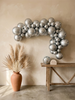 Desert Disco Balloon Garland •  Boho Disco Party Backdrop