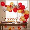 Fire Truck Birthday Party Decorations, Firehouse and Firefighter themed party decor, fireman and firetruck Fire Engine, Balloon Garland