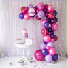 Galactic Dreams Balloon Garland Kit – Pink & Purple Outer Space Party Decor