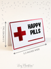 Nurse Graduation Party Table Tent Cards – 12 Pack (Red Foil) for Party Labels