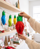 Christmas Bulb Light Balloon Set of 4: Christmas Office party decorations