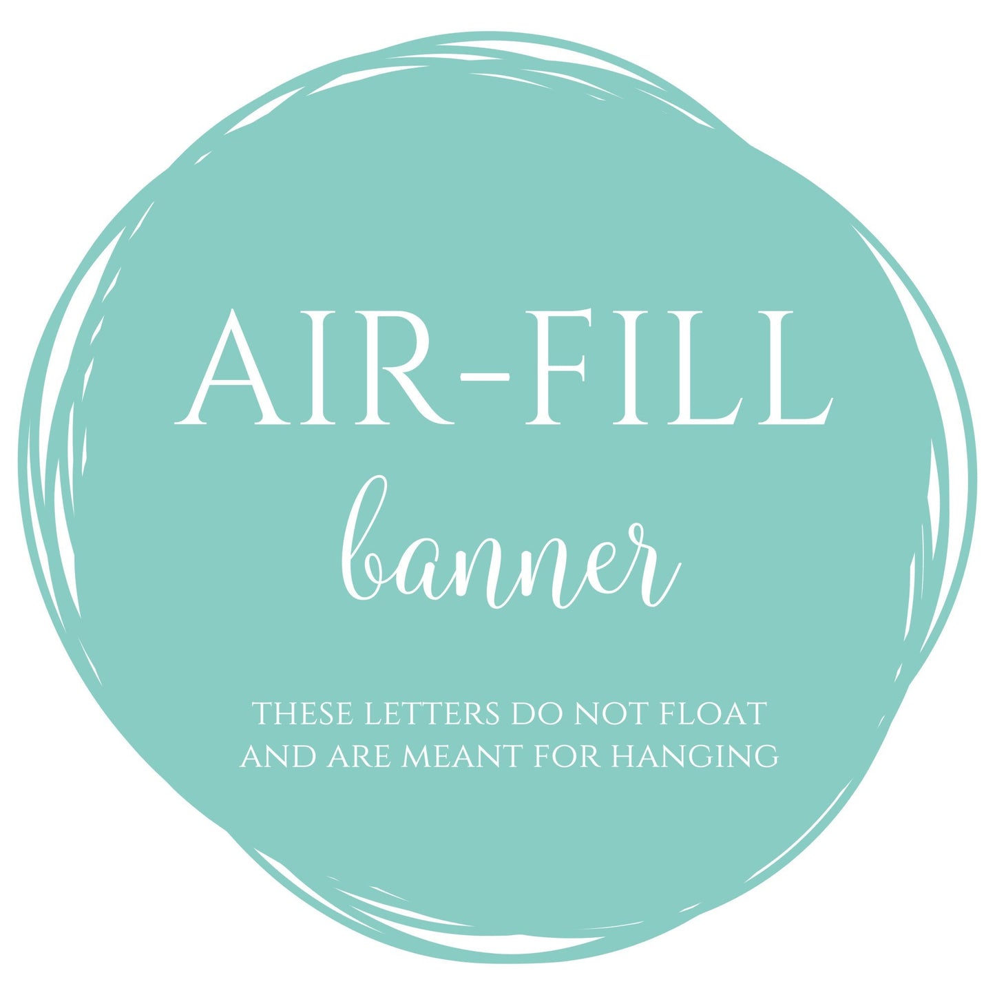 Closed Off Balloon Banner – Foil Letter Balloons, Bachelorette Party Decor