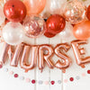 Nurse Balloon Garland Kit – Rose Gold Nursing Graduation & Appreciation Decor