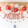 Nurse Balloon Garland Kit – Rose Gold Nursing Graduation & Appreciation Decor