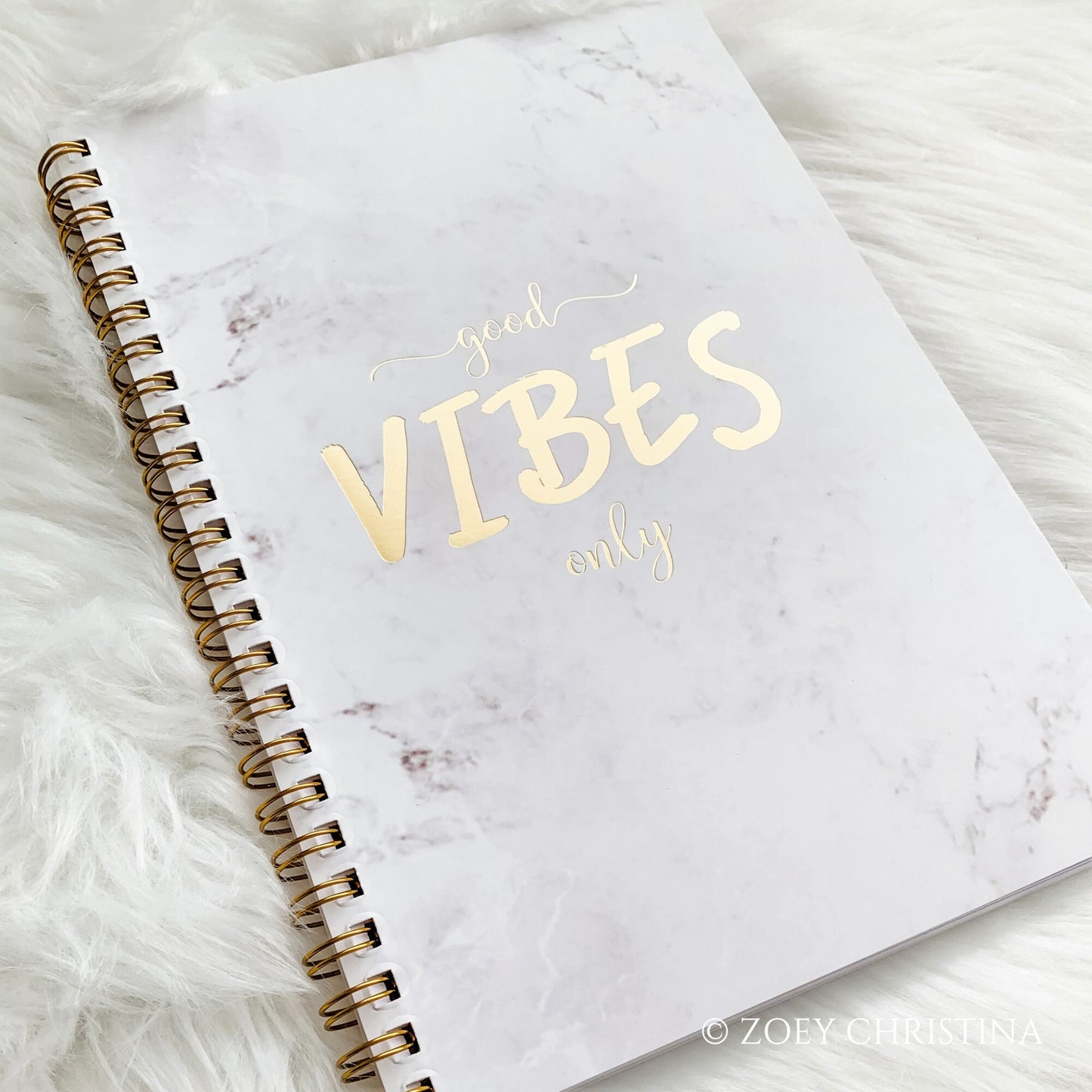 Good Vibes Only Notebook | Bridesmaid Proposal Gift | Bridal Shower Notebook
