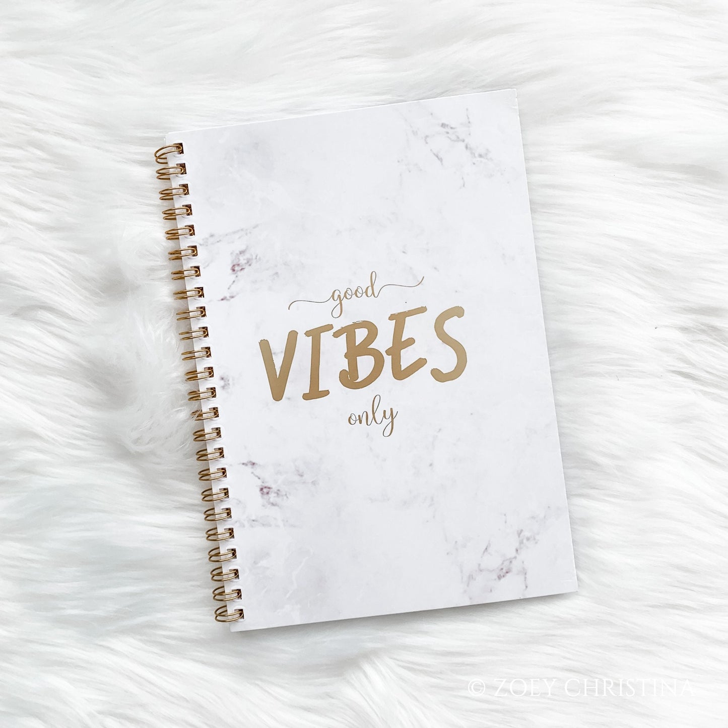 Good Vibes Only Notebook | Bridesmaid Proposal Gift | Bridal Shower Notebook