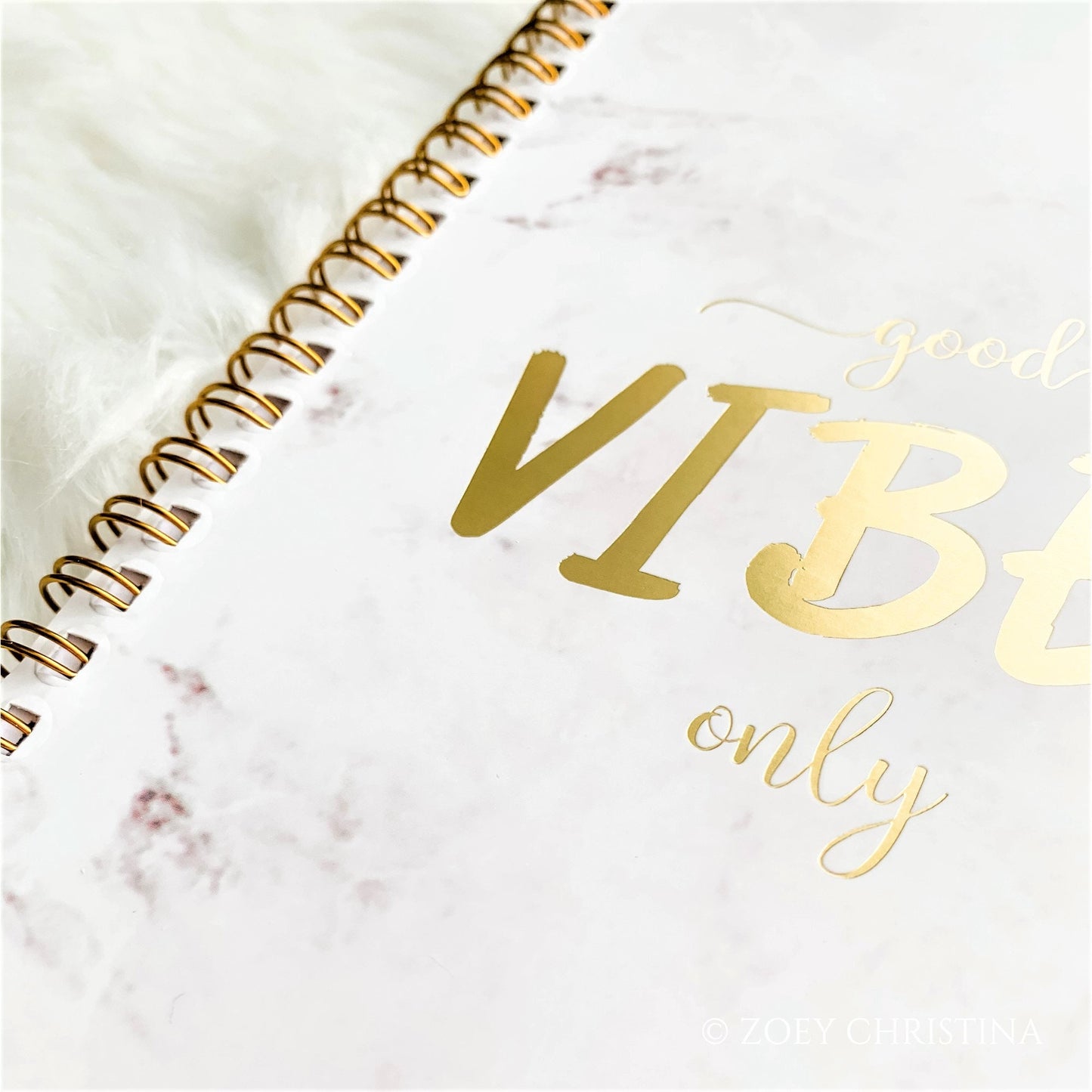 Good Vibes Only Notebook | Bridesmaid Proposal Gift | Bridal Shower Notebook