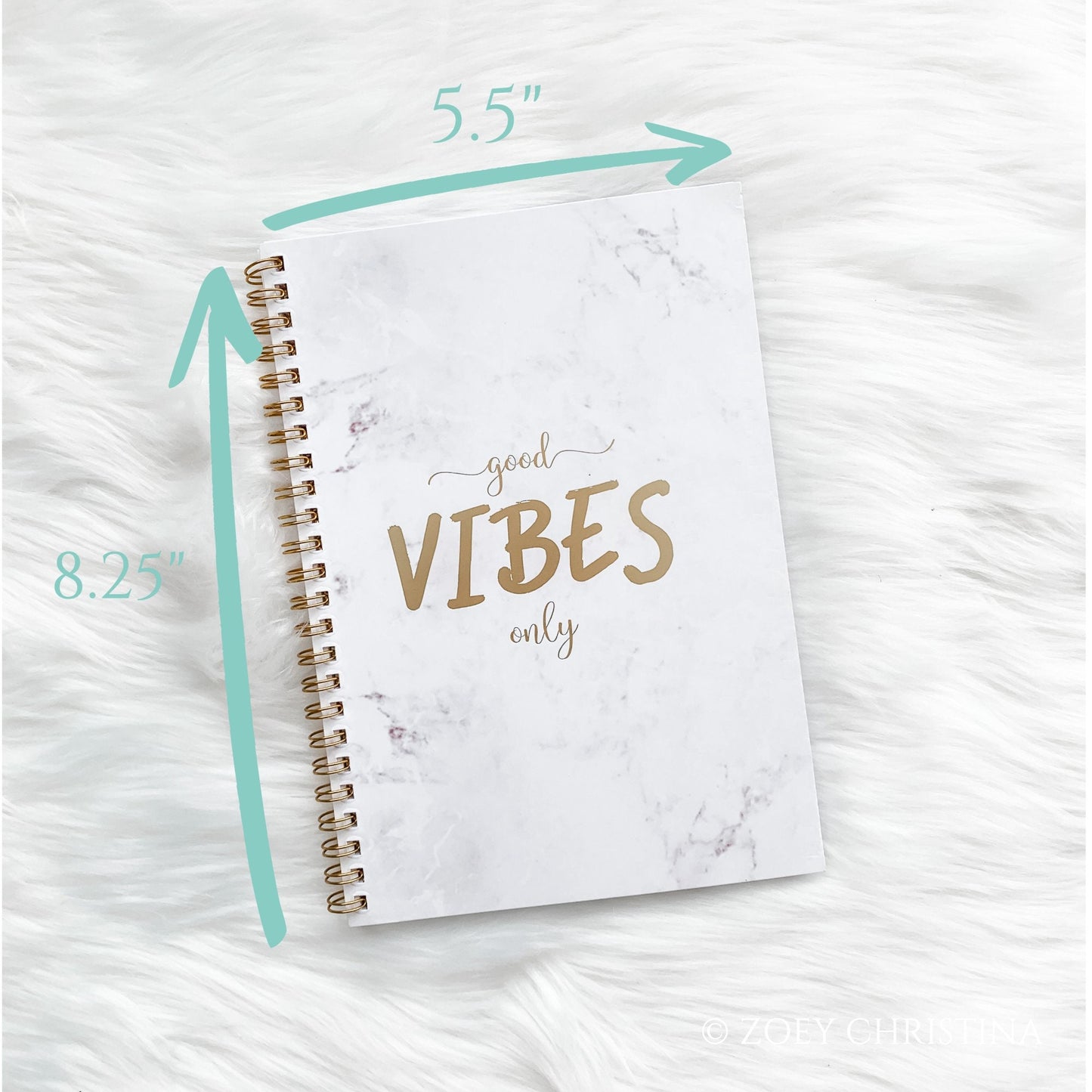 Good Vibes Only Notebook | Bridesmaid Proposal Gift | Bridal Shower Notebook