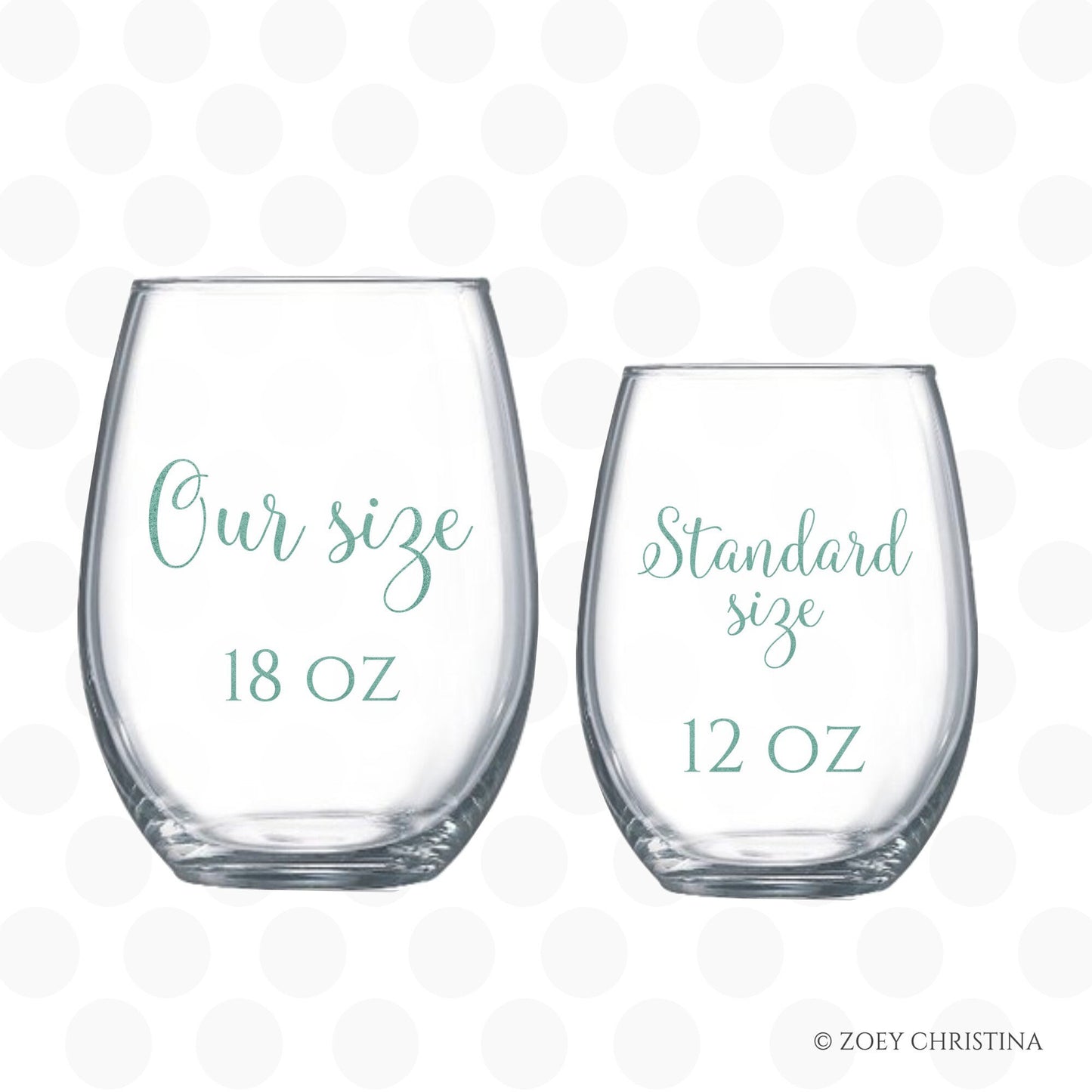 Social Worker 18 oz Stemless Wine Glass, Therapy Glass Design