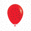 Watermelon Rind & Strawberry Seed Balloons – 4 Color Options (Party Pack)