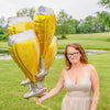 Champagne Glass Balloon – Wedding, Bridal Shower & New Year’s Eve Decor