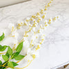 White Wisteria Stems – Balloon Garland Add-On & Elegant Floral Decor
