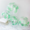🌿 Clear Latex Balloon with Monstera Leaf Print – Jungle & Tropical Party Decor
