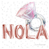 New Orleans Bachelorette Balloons – "NOLA" Foil Letters & Custom Options