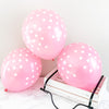 Pink & White Polka Dot Balloons – Cute Party Balloons