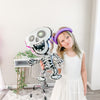 🦴 Small Skeleton Foil Balloon – Approx. 25" Tall