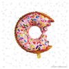 Donut-Shaped Balloon – 25" Large Foil Balloon for Birthdays & Brunch Parties
