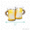 🍻 Jumbo Beer Mug Foil Balloon – Cheers!