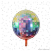 Disco Ball Foil Balloons – 14” Retro Party & Bachelorette Decor