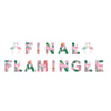 Flamingo-Themed Bachelorette Banner – "Final Flamingle" Hanging Party Sign