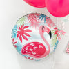 Pink Flamingo Balloon: Tropical Bachelorette Party Decor (18")
