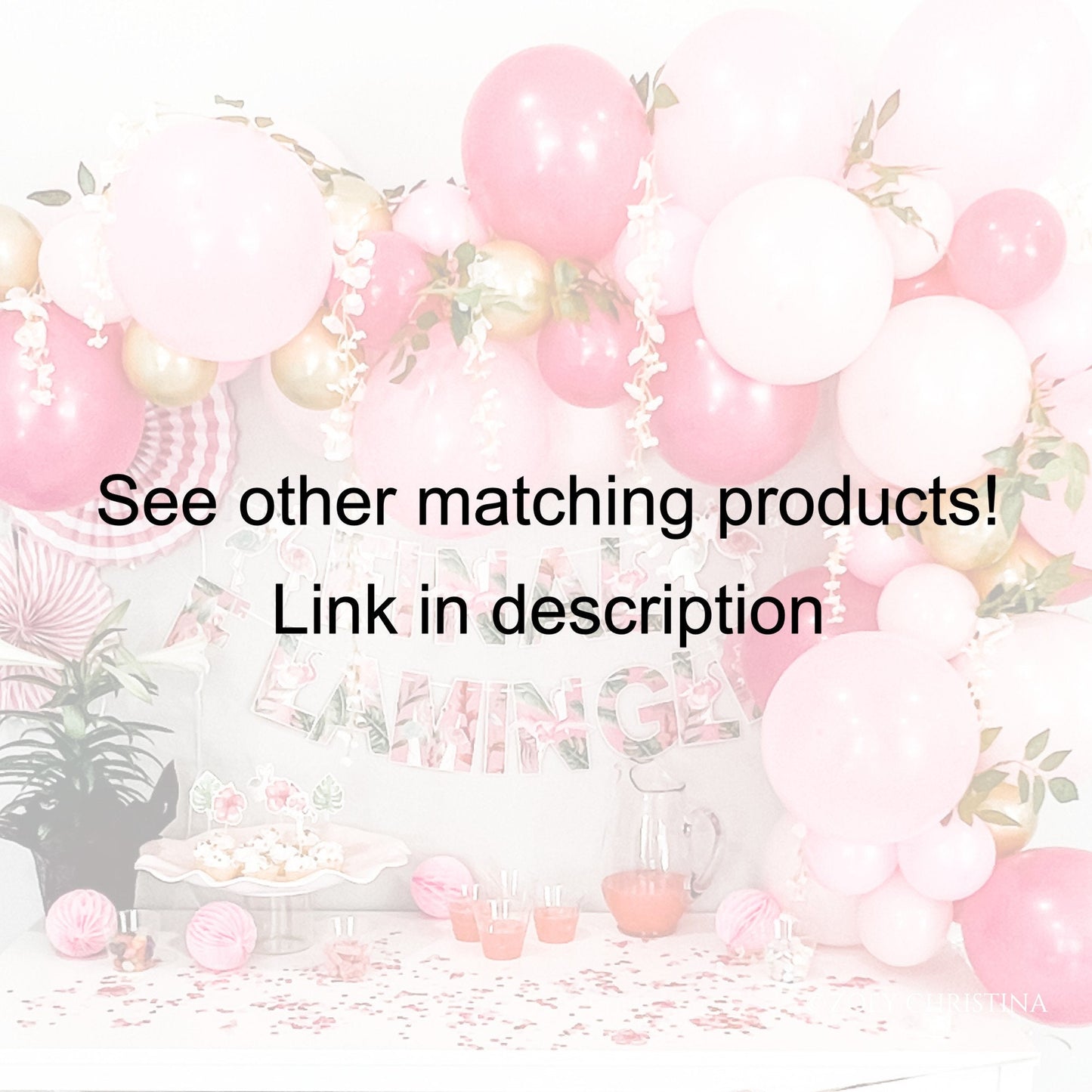 Pink Flamingo Balloon: Tropical Bachelorette Party Decor (18")