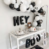Ghost-Themed Balloon Arch – Spooky Halloween Decoration