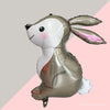 Woodland Bunny Foil Balloon – Easter & Baby Shower Decor