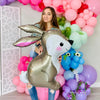 Woodland Bunny Foil Balloon – Easter & Baby Shower Decor