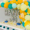 Beachy Balloon Garland – Summer Party Decor with Cool Coastal Colors