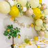 Bright Yellow Balloon Garland – Lemonade Stand & Summer Birthday Decorations