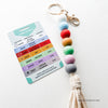 Phlebotomy Keychain – Order of Blood Draw Reference Tool | phlebotomy draw tracker