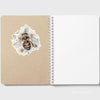 Bee Floral Vinyl Sticker – Bee Stickers for goodie bags - Bee collection Gifts - Bumblebee Waterproof & Durable - Cottagecore laptop sticker